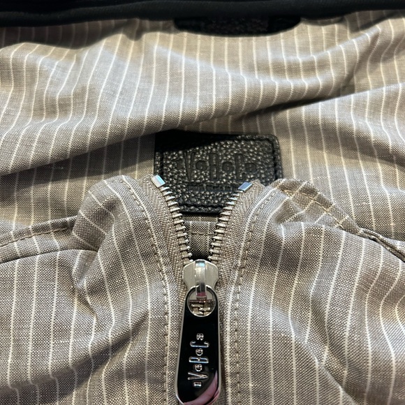 VITALE BARBERIS black Leather garment/duffle bag - Picture 5 of 9